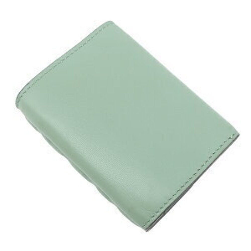 Fendi Baguette Trifold Wallet Green Leather - Picture 2 of 14